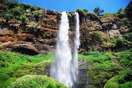 Sipi Falls on Mountain Elgon National Park