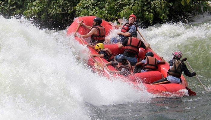 White water rafting Jinja